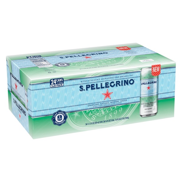 Pellegrino No Flavor Sparkling Water (11.15 fl oz) from Costco Instacart