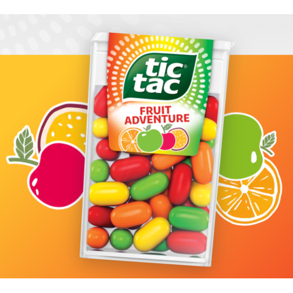 Tic Tac Fruit Adventure - 1.07oz/12ct Delivery or Pickup