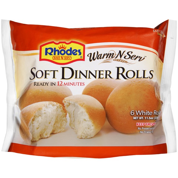 Warm N Serv Soft Dinner 6 Ct White Rolls from Safeway Instacart