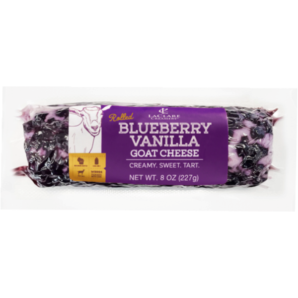 Laclare Family Creamery Rolled Blueberry Vanilla Goat Cheese