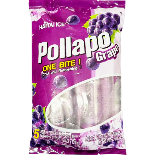 Pollapo Grape Ice Pop