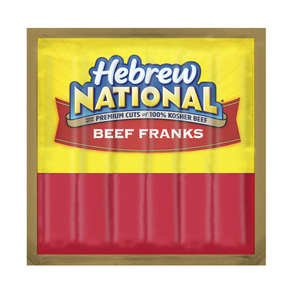 Hebrew National Kosher Beef Franks Hot Dogs
