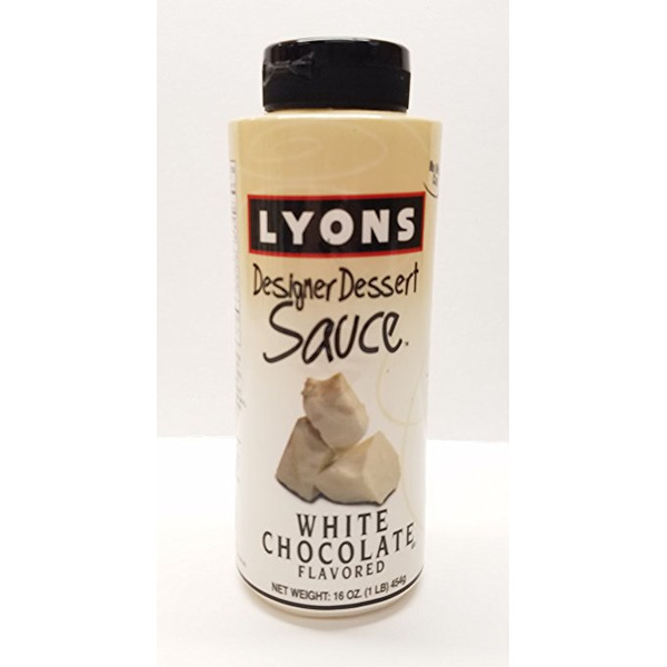 Lyons - White Chocolate Dessert Sauce 16oz.