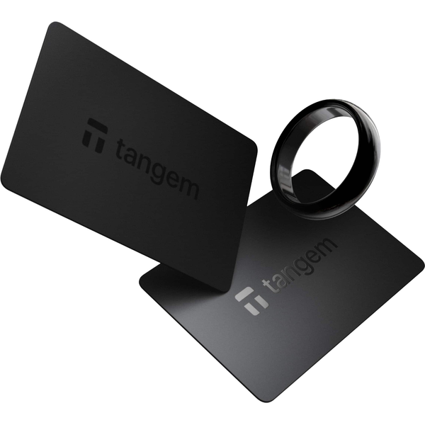 Tangem Ring, Size 10 - Black