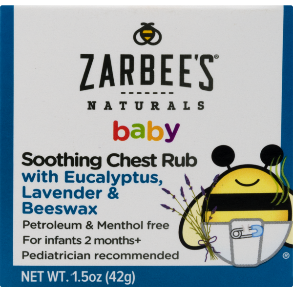 soothing chest rub for babies