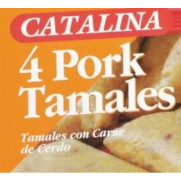 Frozen Catalina - Pork Tamales - 50ct. Box