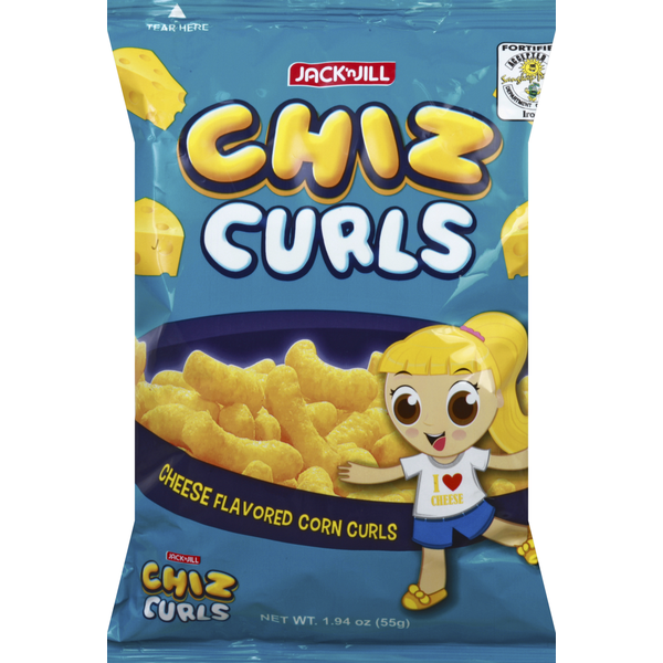 Jack 'n Jill Corn Curls, Cheese Flavored Same-Day Delivery or