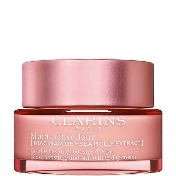 Clarins Multi-Active Day Moisturizer for Lines Pores Glow with Niacinamide- All Skin Types
