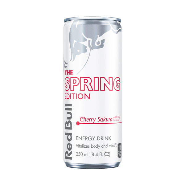 Red Bull Spring Edition Cherry Sakura Energy Drink Can