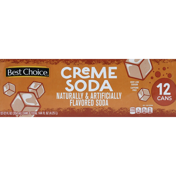 Best Choice CREME SODA 12/12Z Same-Day Delivery or Pickup | Price