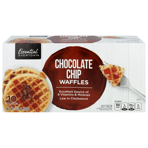 Essential Everyday Chocolate Chip Waffles