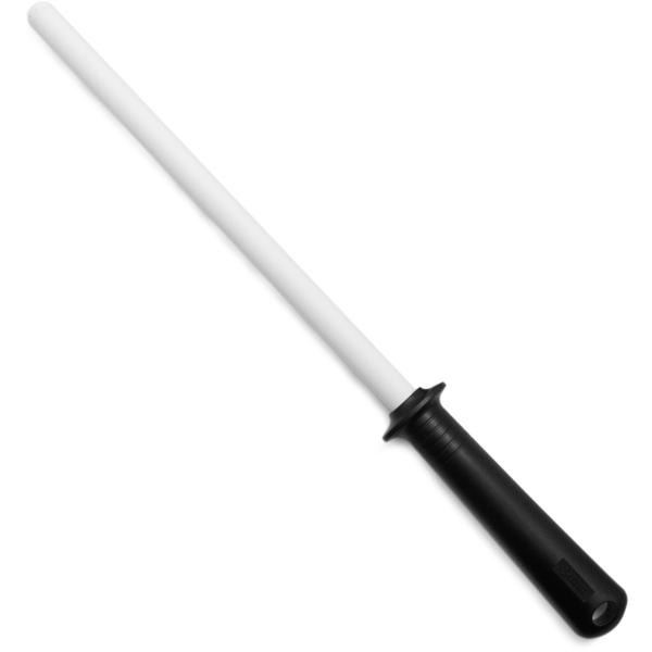 Kyocera 9" Ceramic Knife Sharpening Rod With Black Handle