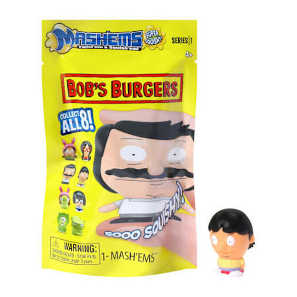 Mash'ems Bob's Burgers Mystery Squishy Figure