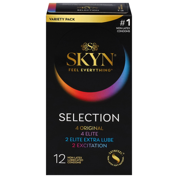 SKYN Condoms, Lubricated, Non-Latex, Selection, Variety Pack Same-Day  Delivery or Pickup | Cash Wise Foods