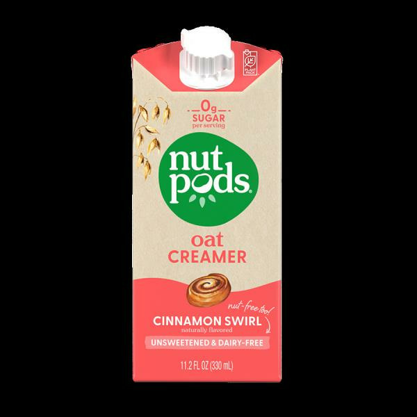 Publix nutpods Oat Creamer, Unsweetened & Dairy Free, Cinnamon Swirl