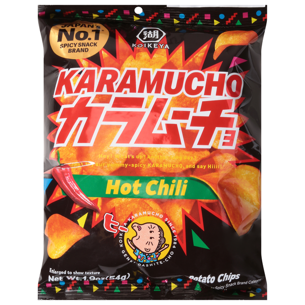 Koikeya Potato Chips, Hot Chili