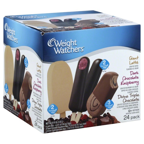 Weight Watchers Ice Cream Bars, Variety Pack (24 ct) Instacart