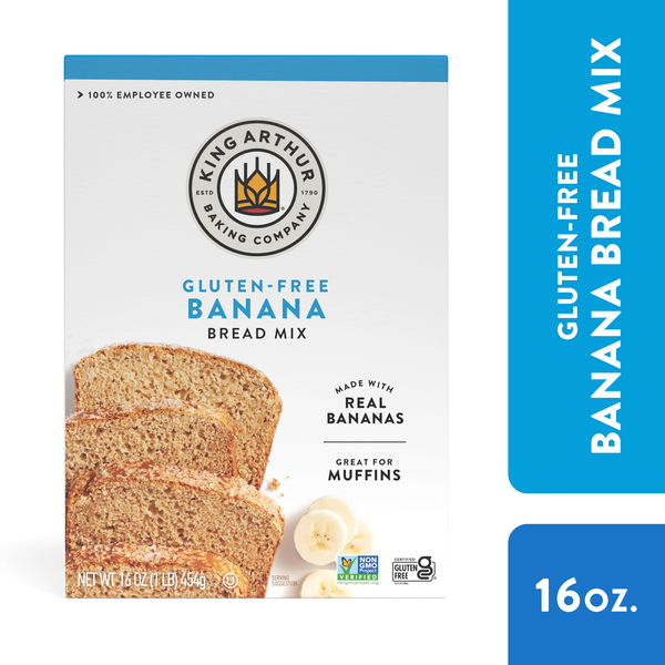 King Arthur Baking Company Banana Bread + Muffin Mix, Certified