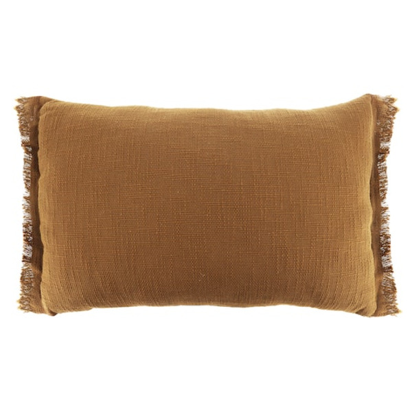 Ashland Lumbar Pillow, 25.5 x 16 in - Dark Brown