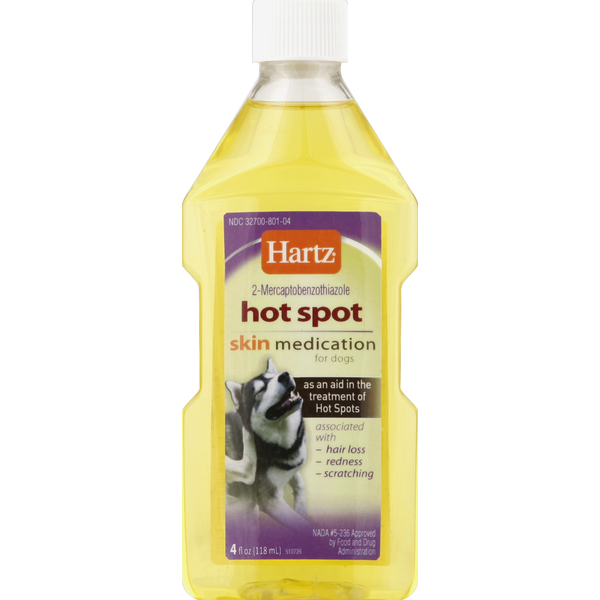 Hartz Hot Spot Skin Medication, for Dogs (4 oz) Instacart