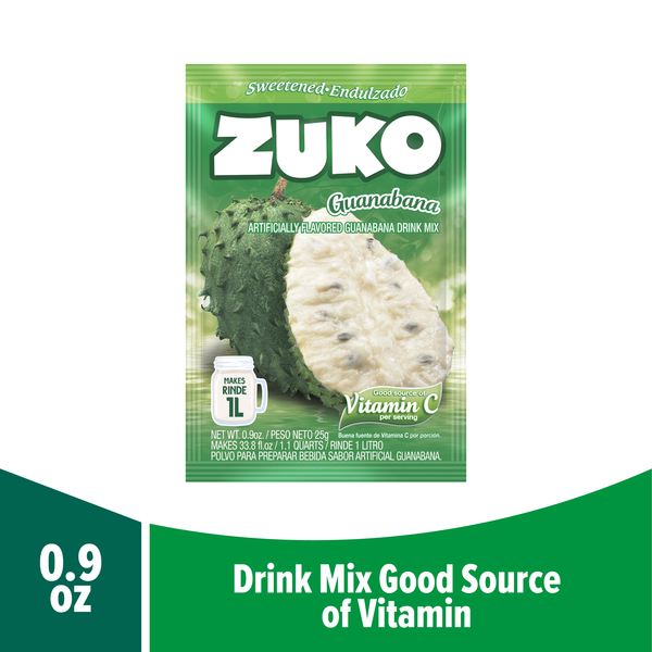 ZUKO Drink Mix Guanabana Same-Day Delivery | Fiesta Mart