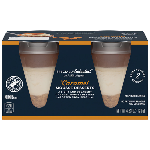 Specially Selected Caramel Belgium Desserts, 2 pack Same-Day