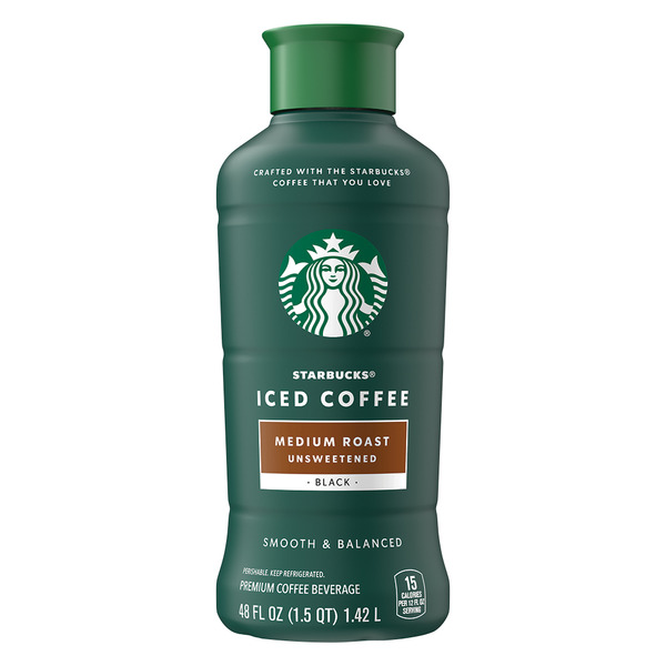 ALDI Starbucks Iced Coffee, Medium Roast, Black, Unsweetened SameDay