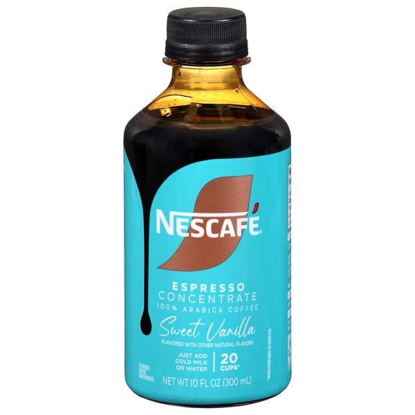 NESCAFÉ 100% Arabica Espresso Sweet Vanilla Coffee Concentrate