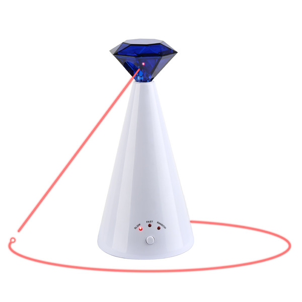 Whisker City Automatic Rotating Laser Pointer