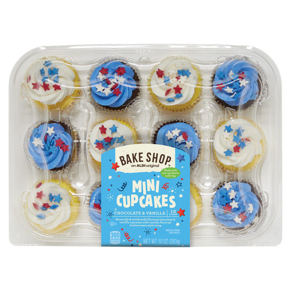 Bake Shop Patriotic Mini Cupcakes