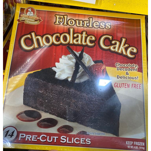 Frozen Chef's Quality - Flourless Chocolate Cake - 14 slices