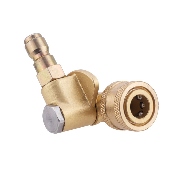 Surface Maxx 1/4-in Brass Pivot attachment for Gas and Electric Pressure Washers up to 3800 PSI
