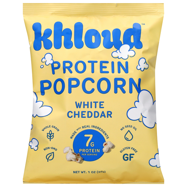 Khloud Protein White Cheddar Popcorn
