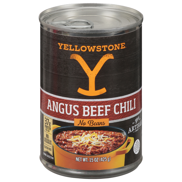 Yellowstone Chili, Angus Beef