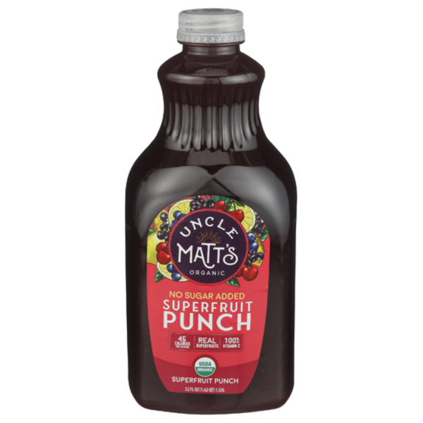 Uncle Matt's Organic No Sugar Added Superfruit Punch