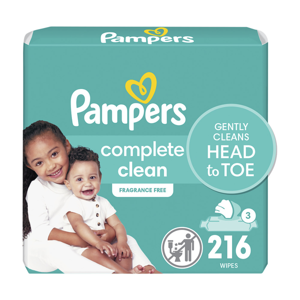 Pampers Complete Clean Wipes