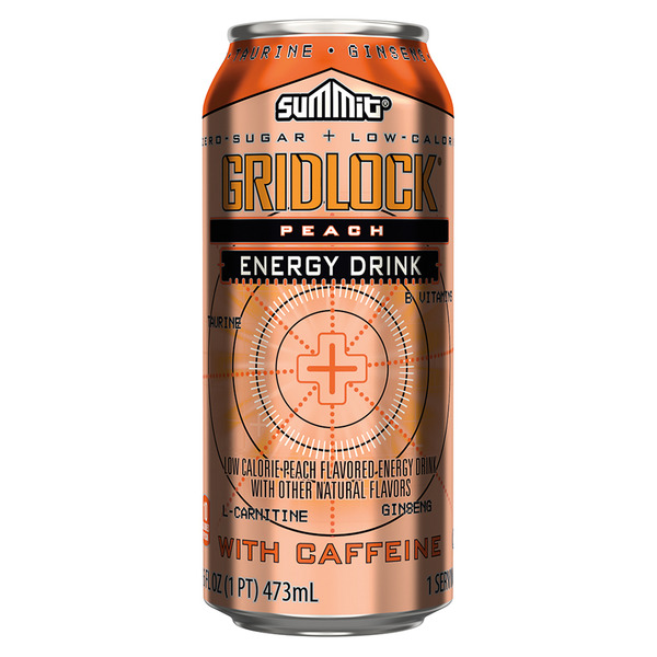 Summit Peach Energy Drink