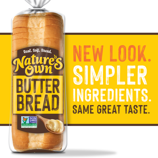 Nature's Own Butterbread, Sliced White Bread