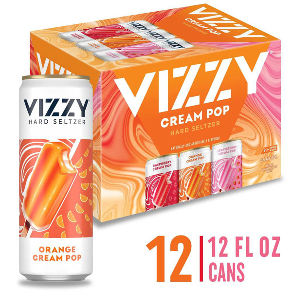 Vizzy Cream Pop Variety Pack Cream Pop Variety Pack Hard Seltzer