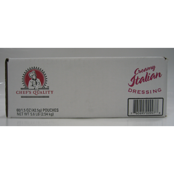 Chef's Quality - Golden Italian Dressing - 60/1.5 oz Packet