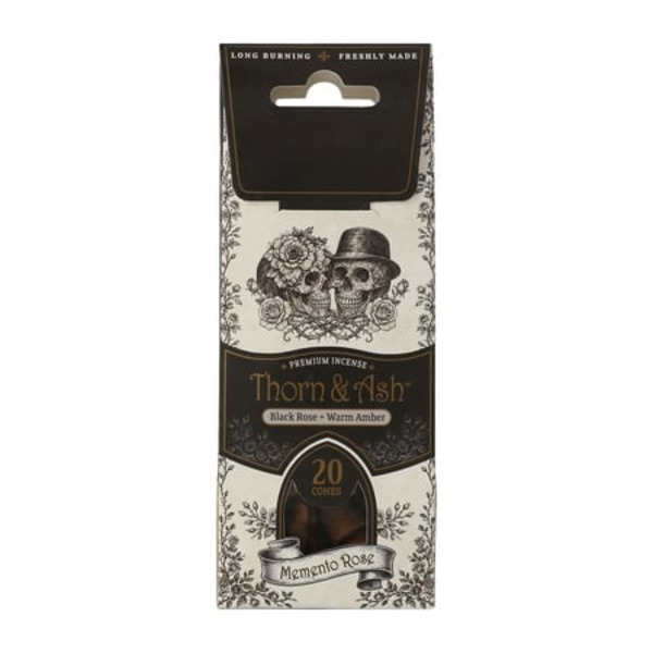 Thorn & Ash Memento Rose Premium Incense Cones