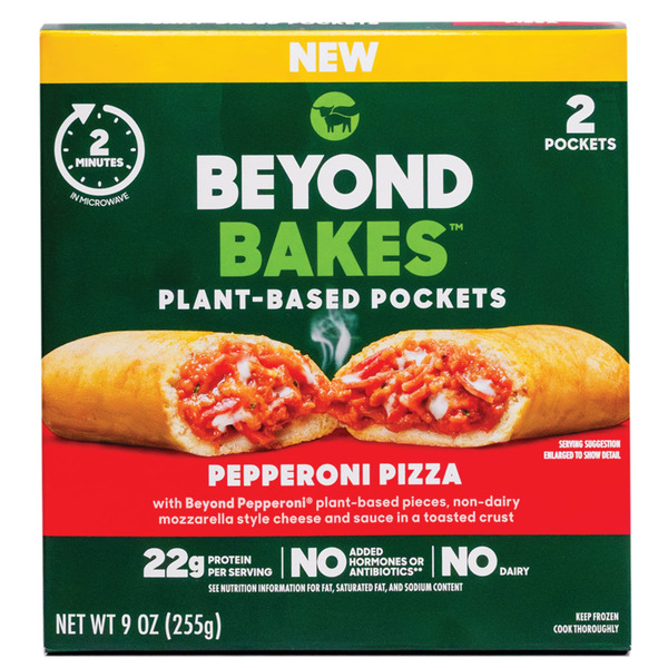 スイクン 4ever ほぼ美品 Beyond Plant-Based Pepperoni Pizza Pockets Same-Day Delivery or