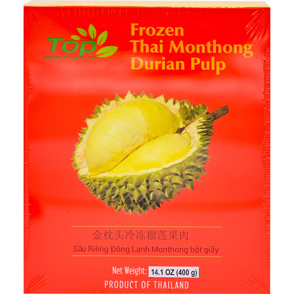 Top Quality Produce Inc. Frozen Thai Monthong Durian Pulp With Seeds