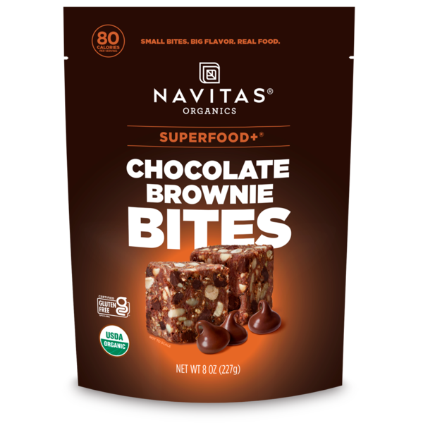 Navitas Organics Superfood+ Chocolate Brownie BITES