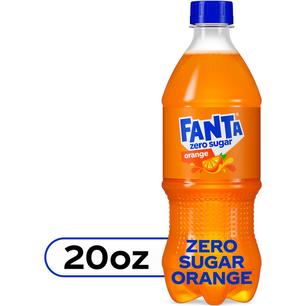Fanta Orange Zero Sugar Soda Bottle Same-Day Delivery | Cardenas