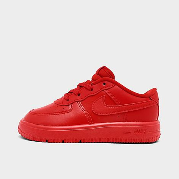 Nike Kids' Toddler Force 1 Low Casual Shoes, Size 10 - Red