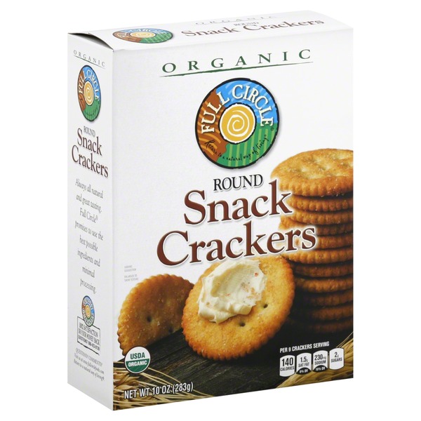 Full Circle Classic Round Crackers (10 oz) from Stater Bros. Instacart