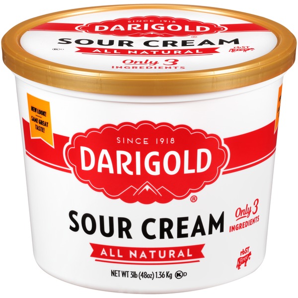 Darigold All Natural Sour Cream (48 oz) Instacart