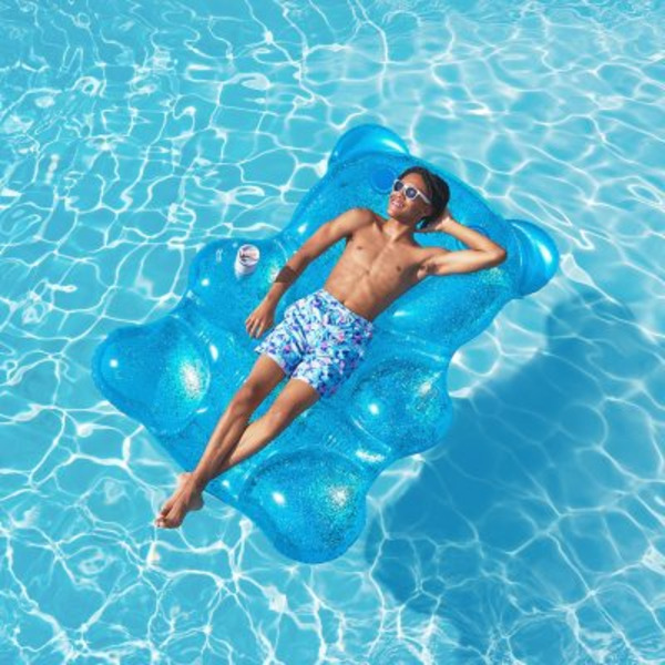 Member’s Mark Oversized Inflatable Bear Pool Float Same-Day Delivery ...