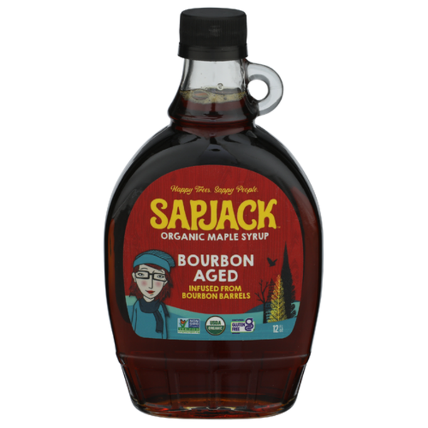 Sapjack Bourbon Aged Organic Maple Syrup